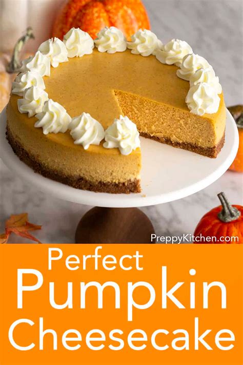 this easy pumpkin cheesecake recipe has a light and creamy filling with all your favorite fa