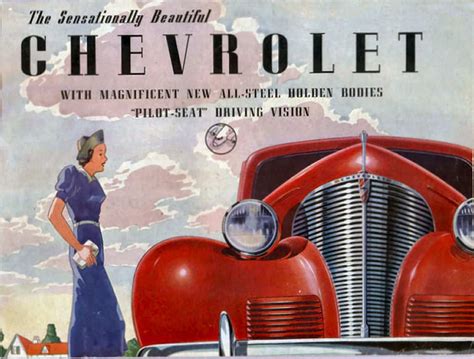 1939 Chevrolet Deluxe Brochure