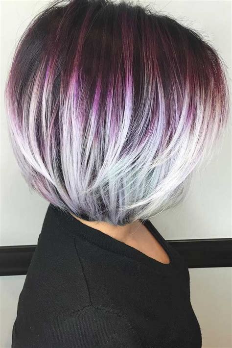 52 Short Balayage Ombre Hair Color Trends 2019