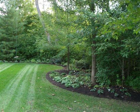 Wooded Backyard Landscaping Landscaping Backyard Wooded Lot Sloped