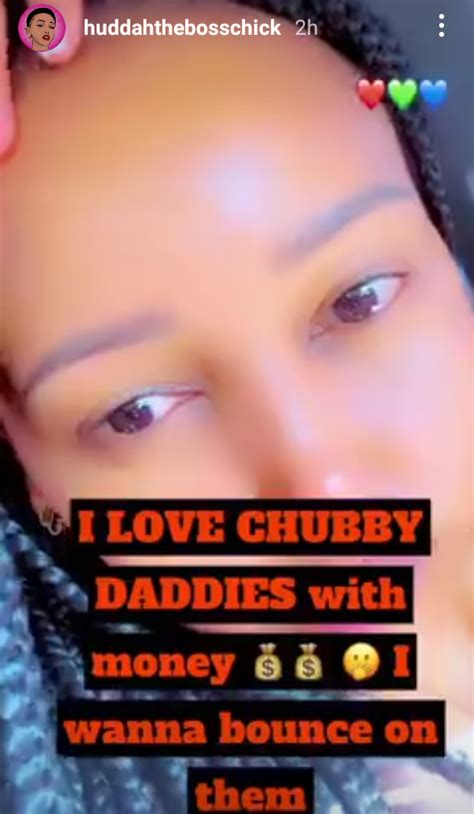 Kenyan Socialite Huddah Monroe Reveals Why She Loves Chubby Daddies