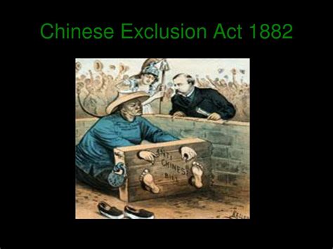 ppt chinese exclusion act 1882 necessary or paranoia powerpoint presentation id 6186650