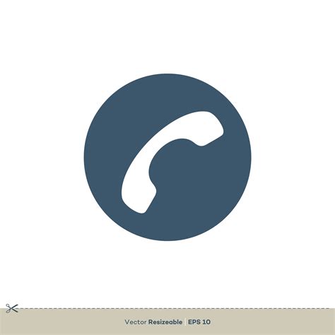 Phone Icon Vector Logo Template Illustration Design Download Free