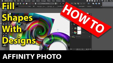 Affinity Photo Fill Shapes With Designs Shapes Effects Gradients
