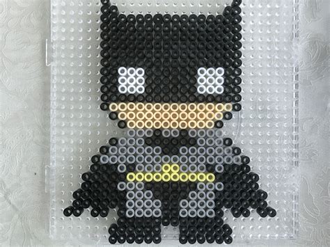 Batman Full Body Hama Beads Pixel Art Plantillas Hama Beads Regalos
