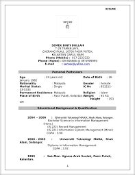 Contoh cv mahasiswa magang terbaru dan terbaik 2018 inilah contoh resume cv curriculum vitae mahasiswa magang terkini yang dapat anda manfaatkan. Image result for contoh resume terbaik 2018 english ...
