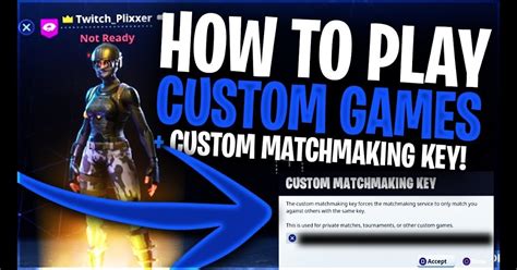 How To Get A Custom Matchmaking Key In Fortnite How To Get Aimbot For