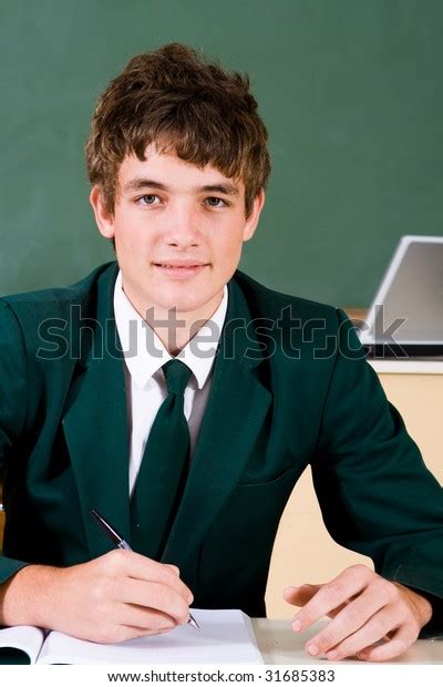 Cute High School Boy Stock Photo 31685383 Shutterstock