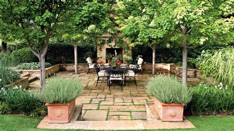 Sunken Terrace Create A Private Sanctuary In Your Yard With