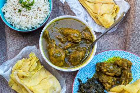 Cooking curry requires grounding various herbs and spices with a mortar and pestle. Trini style curry chicken | Olive & Mango