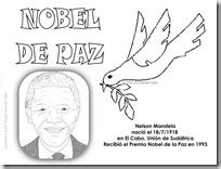 Nobel de la paz 2000: Colorear Premios Nobel de la paz | Colorear dibujos infantiles