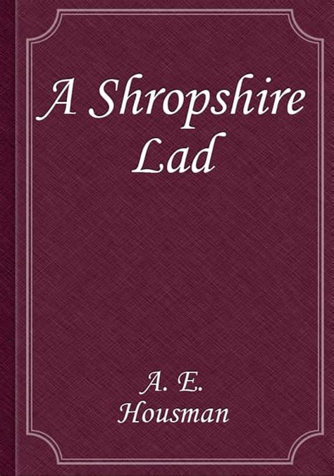 A Shropshire Lad 전자책 리디