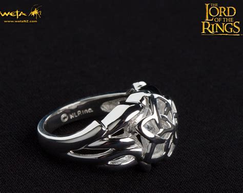 Lord Of The Rings Nenya Ring Of Galadriel Size S At Mighty Ape NZ