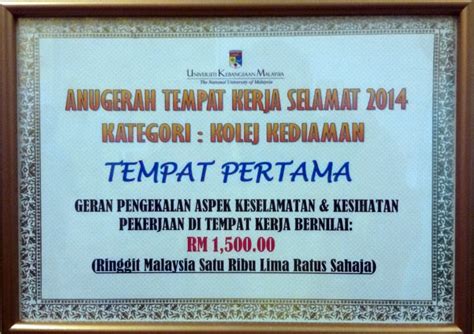 5 kolej dato' onn jaafar, universiti teknologi malaysia, 81310 utm johor bahru, hairil@utm.my. Pencapaian - Kolej Dato' Onn