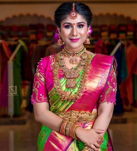 20 Silk Saree Blouse Designs To Wear With Your Favorite Kanjivaram Or