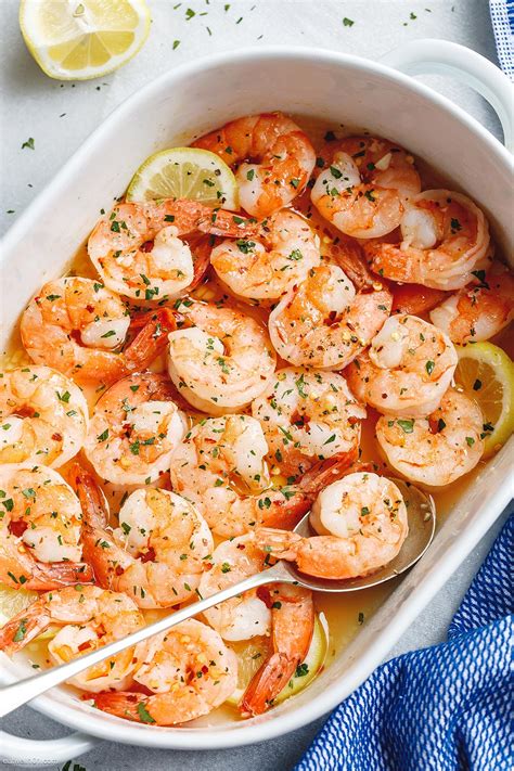 Baked Shrimp Recipe With Lemon Garlic Butter Sauce Oven Baked Shrimp Recipe Eatwell