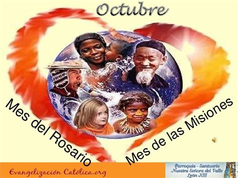 Octubre Mes Del Rosario Y Las Misiones