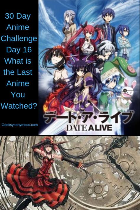 30 Day Anime Challenge Anime Day Challenges