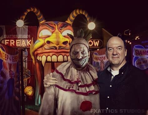 Twisty The Clown And John Carroll Lynch From American Horror Story