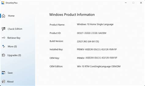 Find Windows Product Key With Showkeyplus The Tech Riser