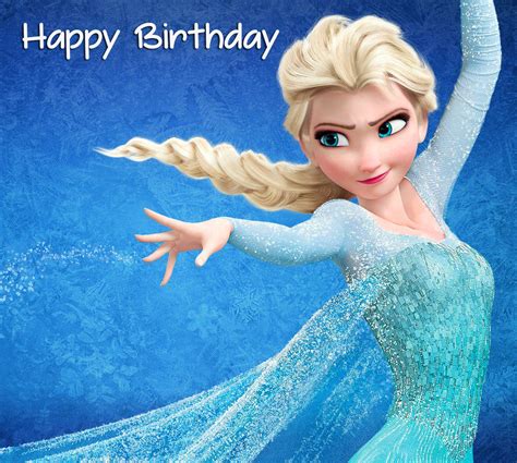 Happy Birthday From Disney Frozen