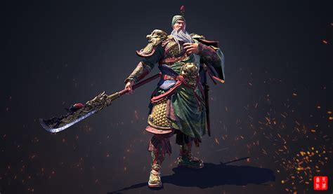 Artstation Chinese God Of War The Three Kingdoms Guanyu