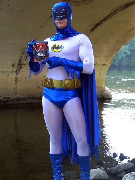 Grey And Blue Spandex Batman Cosplay Costume 15090323 4699