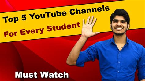 Top 5 Education Youtube Channels For Every Student Youtube
