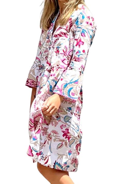 Lola Australia Morocco Zoey Mini Dress Cotton Island Womens Clothing