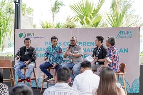 Atlas Beach Fest Bali Disambangi BPJS Ketenagakerjaan Ada Apa GenPI