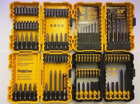 Dewalt 100 Piece Drill And Driver Bit Set Amazonca Tools And Home