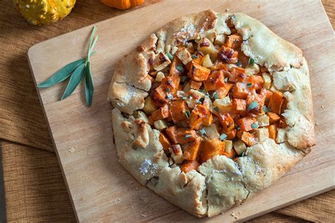 A Non Traditional Thanksgiving Side Fall Harvest Galette W Maple