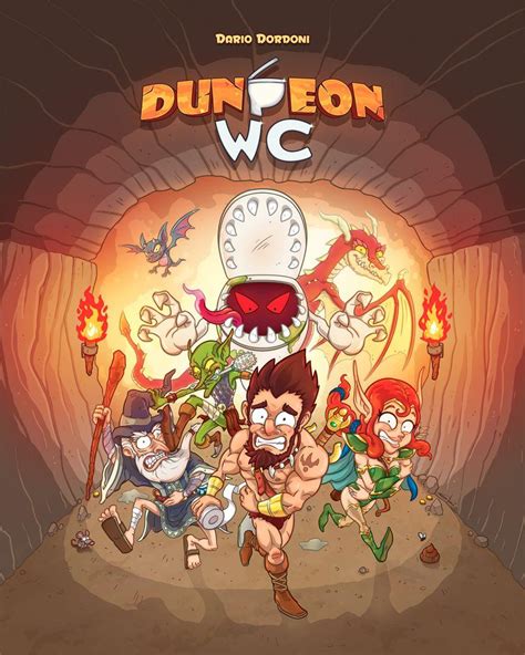 ¿que quieres un juego de mesa wc para cuatro jugadores? Dungeon WC ~ Juego de mesa • Ludonauta.es