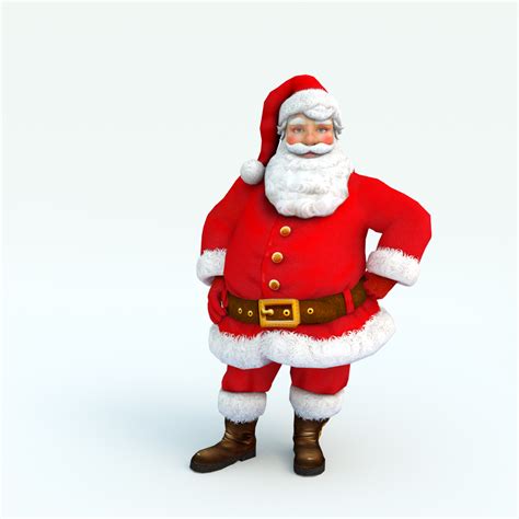 3d Santa Claus