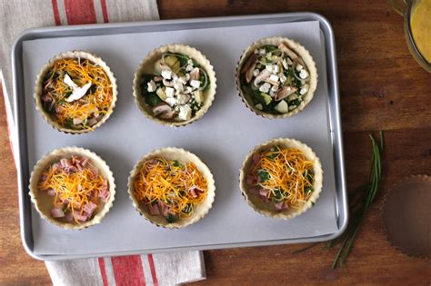 Jenny Steffens Hobick Individual Quiche Tarts Make Ahead Easy