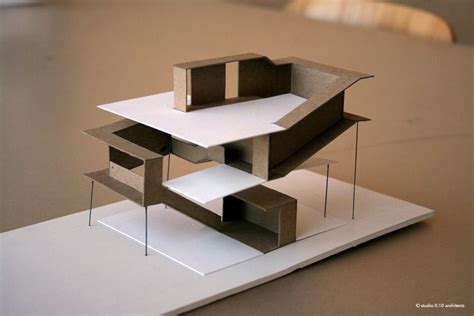Architectural Model Architecture Model Trees Folding Architecture