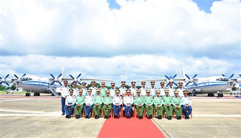 Myanmar Air Force Receives New Y8f200w Tactical Transport Aircraft