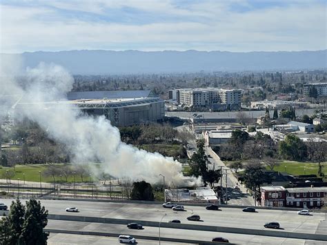 Fire again near Guadalupe park trail. : r/SanJose