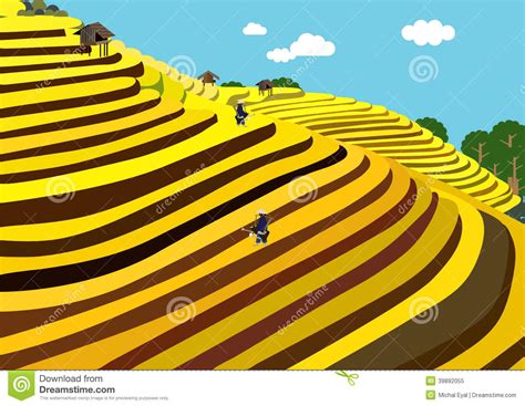 Zed tells us how chinese farmers plant in rows to save space. Rice terraces clipart 20 free Cliparts | Download images ...