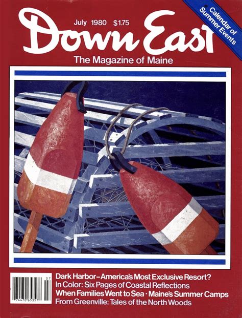 July 1980 Down East Magazine East Exclusive Resort Dark Harbor