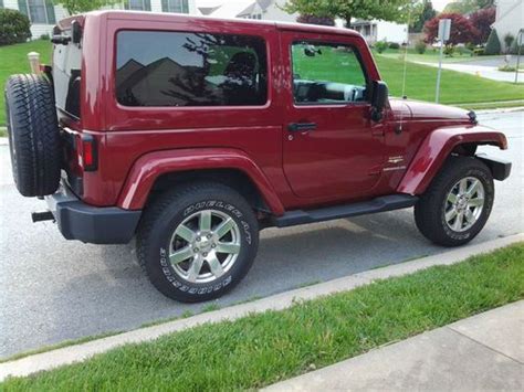 This rack setup uses the following products Buy used 2012 Jeep Wrangler Sahara 2 door 4x4 3 piece ...