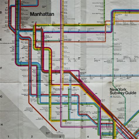 1978 New York Subway Map Russell Mcgovern Flickr
