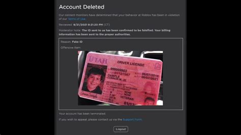 Fake Id For Roblox 2023 How To Find And Use Them Izood