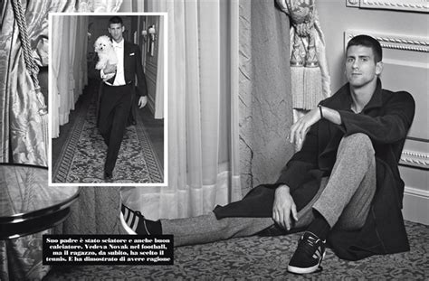 Novak Djokovic Vogue Magazine Photoshoot Focos