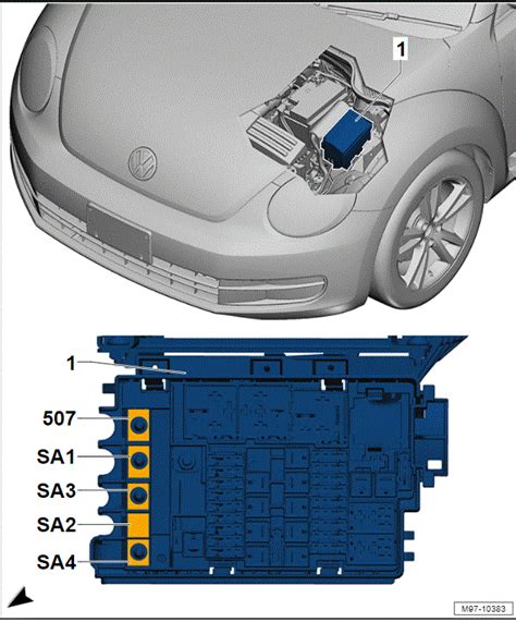 2018 Volkswagen Beetle Fuse Box Diagrams