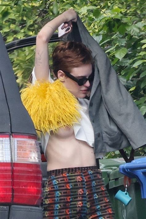 Tallulah Willis Topless Tits By Paparazzi In La Photos The