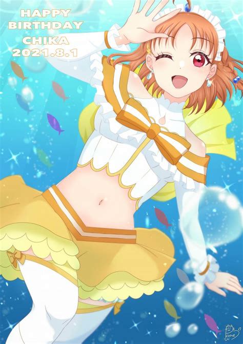 Takami Chika Chika Takami Love Live Sunshine Image By Pukonuu Zerochan Anime