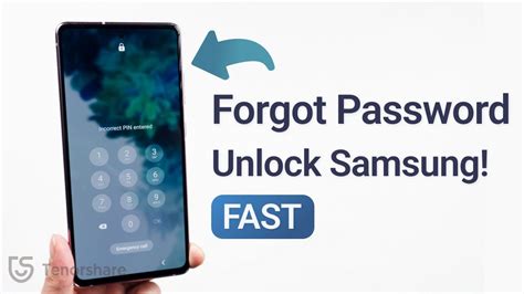 How To Unlock Samsung Phone When You Forgot Password Youtube