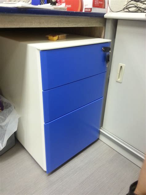 This vertical filing cabinet is crafted from a combination of solid and manufactured wood and features a streamlined design with three fully extendable drawers that are compatible with both legal. Pedestal | Filing cabinet, Home decor, Storage