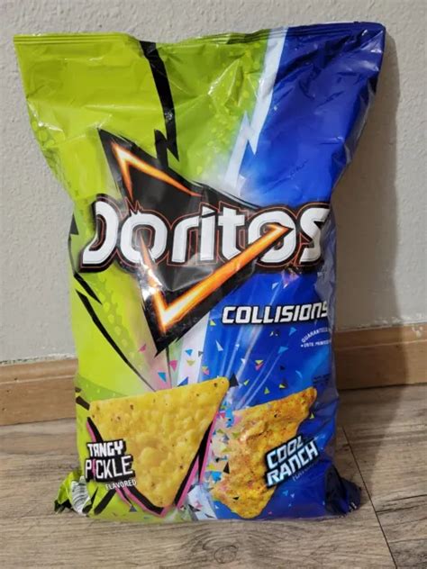 Doritos Collisions Tortilla Chips Cool Ranch And Tangy Pickle
